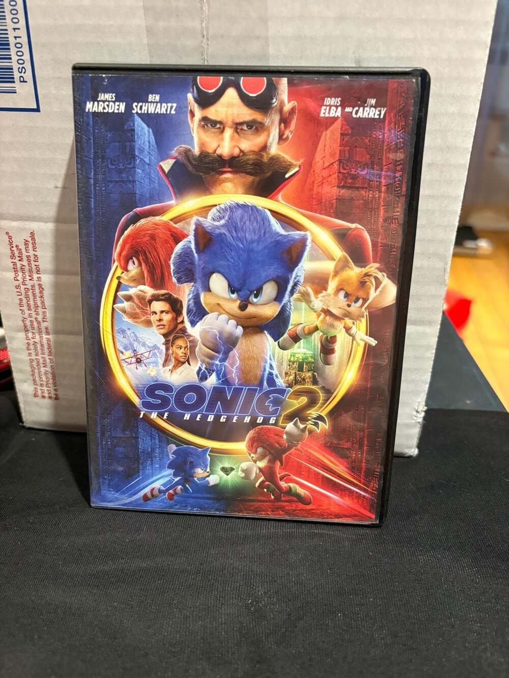 Sonic the Hedgehog 2 dvd